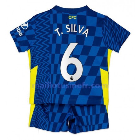 Maillot de Foot Chelsea T. Silva 6 Domicile 2021-22 - Enfant